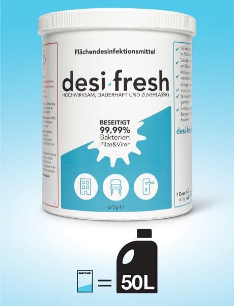 Desi-Fresh Flächendesinfektion Vorratsdose 50 Liter